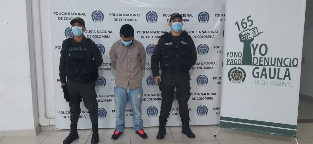 Foto suministrada por la Policía Nacional