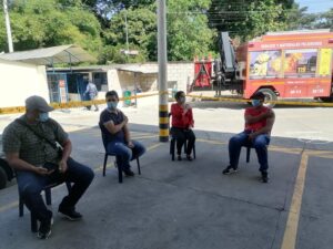suministrada por Bomberos Floridablanca